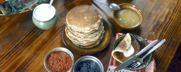 Русские блины, фото из архива Русские блины, фото из архива - Sputnik Азербайджан