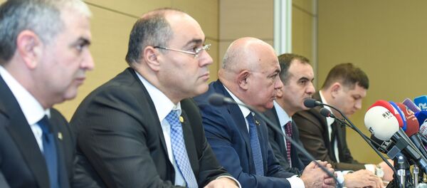 Пресс-конференции по итогам 2017 года Государственного таможенного комитета (ГТК) Азербайджана - Sputnik Азербайджан