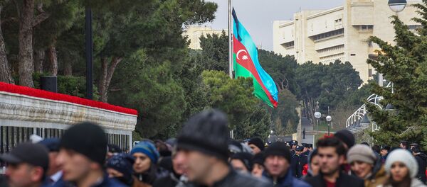 Траурное шествие на Аллее шехидов 20 января 2018 года Траурное шествие на Аллее шехидов 20 января 2018 года - Sputnik Азербайджан