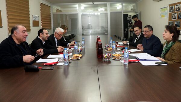 Заседание Правления Гражданской Платформы Мира между Арменией и Азербайджаном - Sputnik Азербайджан