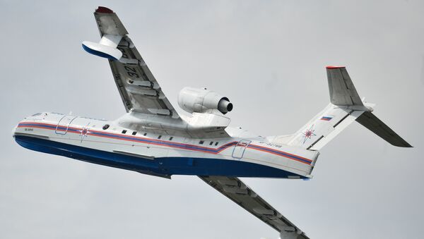 Самолет Бе-200, фото из архива - Sputnik Azərbaycan