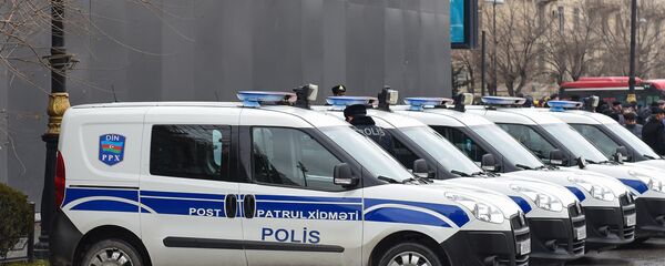 Автомобили патрульно-постовой службы, архивное фото - Sputnik Азербайджан