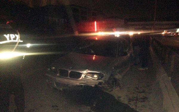 Цепная авария на Шиховском участке дороги Баку-Сальян - Sputnik Азербайджан