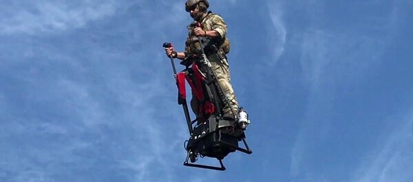 Летающую колесницу показали на видео Летающую колесницу показали на видео - Sputnik Азербайджан