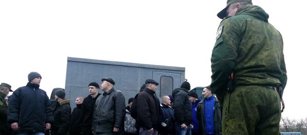 Украинские пленные, фото из архива - Sputnik Азербайджан