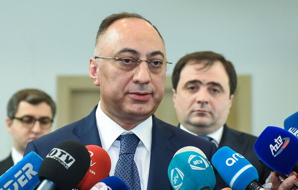 Председатель агентства продовольственной безопасности Гошгар Тахмазли Председатель агентства продовольственной безопасности Гошгар Тахмазли - Sputnik Азербайджан