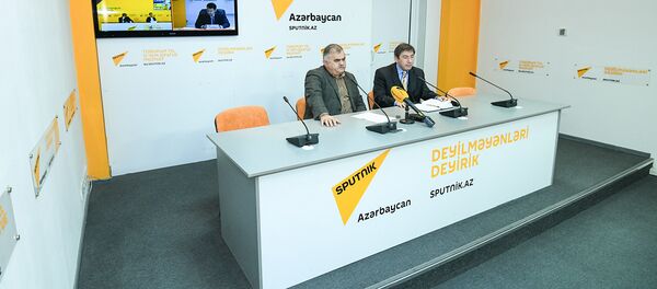 Видеомост Баку-Москва-Астана-Бишкек-Минск - Sputnik Азербайджан