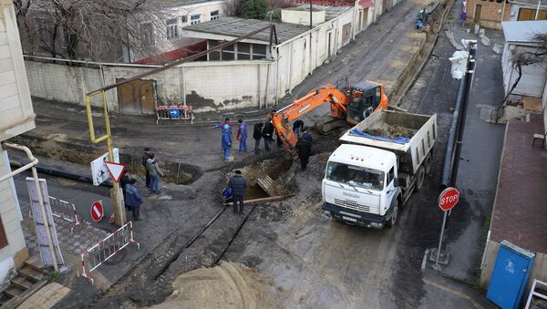 В Бинагадинском районе ведутся ремонтно-строительные работы - Sputnik Азербайджан