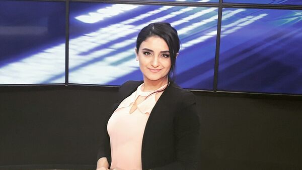 спортивный журналист Самра Алиева - Sputnik Азербайджан