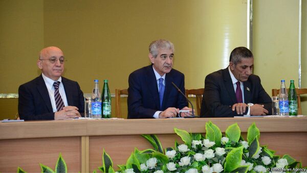 Общереспубликанское совещание партии Ени Азербайджан - Sputnik Азербайджан