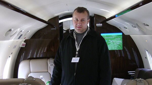 Генеральный директор компании Альянс Авиационных технологий АвинтЕл Виктор Прядка - Sputnik Азербайджан