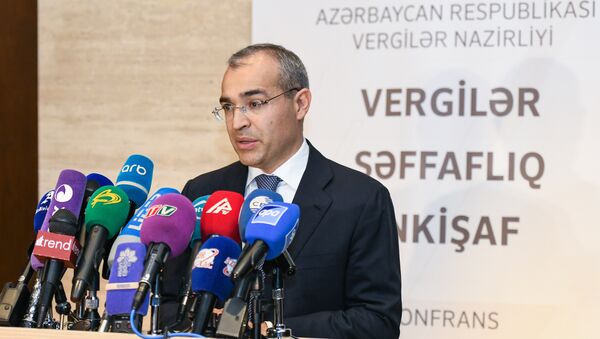 Министр налогов АР Микаил Джаббаров - Sputnik Азербайджан