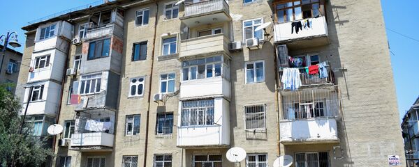 Жилой дом в Баку, фото из архива - Sputnik Азербайджан