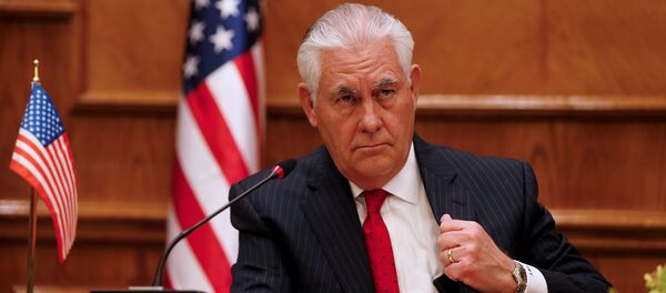Госсекретарь США Рекс Тиллерсон Госсекретарь США Рекс Тиллерсон - Sputnik Азербайджан