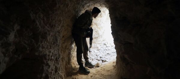 Солдат свободной сирийской армии в Восточном Африне, Сирия, 13 февраля 2018 года Солдат свободной сирийской армии в Восточном Африне, Сирия, 13 февраля 2018 года - Sputnik Азербайджан