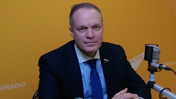 Член Совета Федерация РФ Александр  Башкин - Sputnik Азербайджан