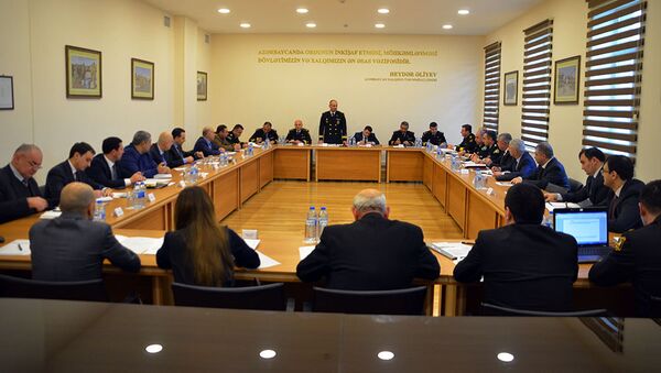 В Военно-морских силах состоялась встреча единой координационной группы - Sputnik Азербайджан