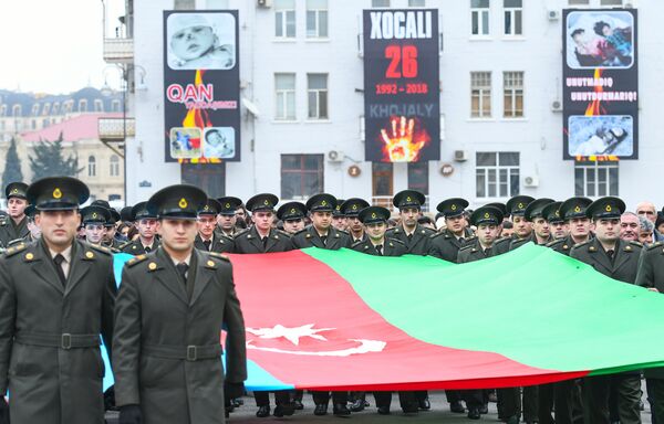 26 лет со дня Ходжалинской трагедии - Sputnik Азербайджан