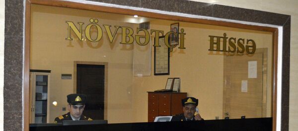 Masallı rayon Polis Şöbəsinin növbətçi hissəsi Masallı rayon Polis Şöbəsinin növbətçi hissəsi - Sputnik Азербайджан