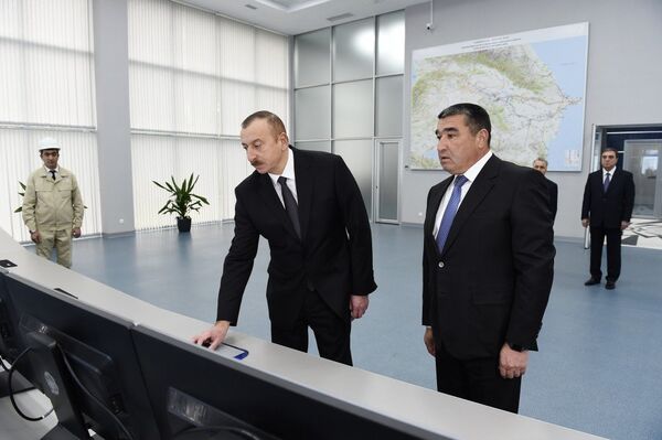 Azərbaycan Respublikasının Prezidenti İlham Əliyev 424 MVt gücündə Mingəçevir Su Elektrik Stansiyasının əsaslı yenidənqurmadan sonra istismara verilməsi mərasimində iştirak edib Azərbaycan Respublikasının Prezidenti İlham Əliyev 424 MVt gücündə Mingəçevir Su Elektrik Stansiyasının əsaslı yenidənqurmadan sonra istismara verilməsi mərasimində iştirak edib - Sputnik Azərbaycan