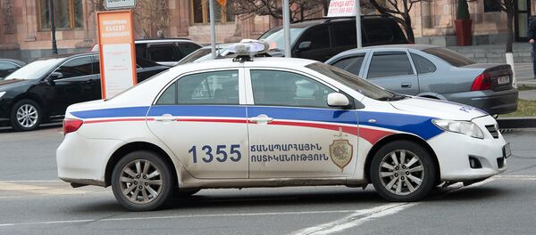 Машина ГАИ, Армения - Sputnik Азербайджан
