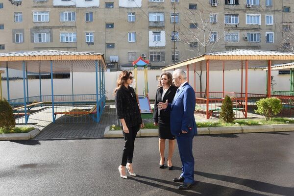 В Mардякане состоялось открытие после капитального ремонта здания яслей-детского сада Инджи В Mардякане состоялось открытие после капитального ремонта здания яслей-детского сада Инджи - Sputnik Азербайджан