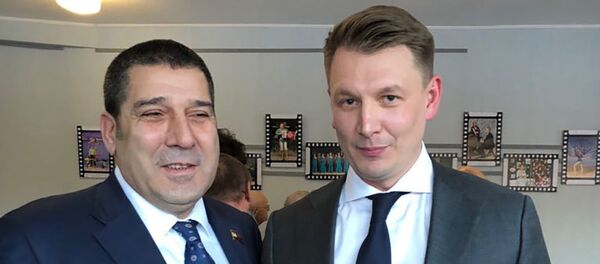 Глава азербайджанской диаспоры в Москве Ализаман Рагимов награжден орденом Святого Сергея Радонежского Глава азербайджанской диаспоры в Москве Ализаман Рагимов награжден орденом Святого Сергея Радонежского - Sputnik Азербайджан