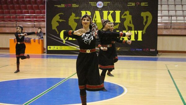 Бакинский турнир по танцам и черлидингу - Sputnik Азербайджан