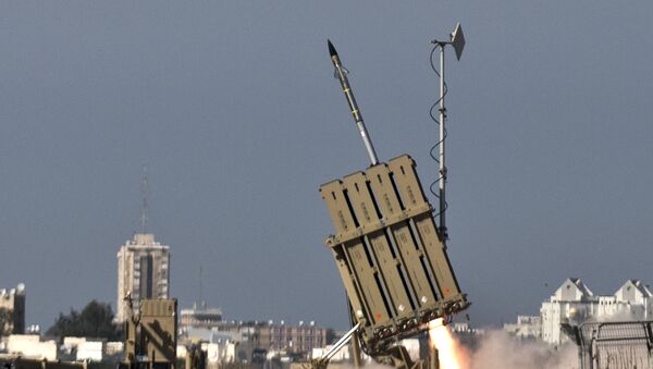 Ракетная система Израиля Железный купол, фото из архива - Sputnik Азербайджан
