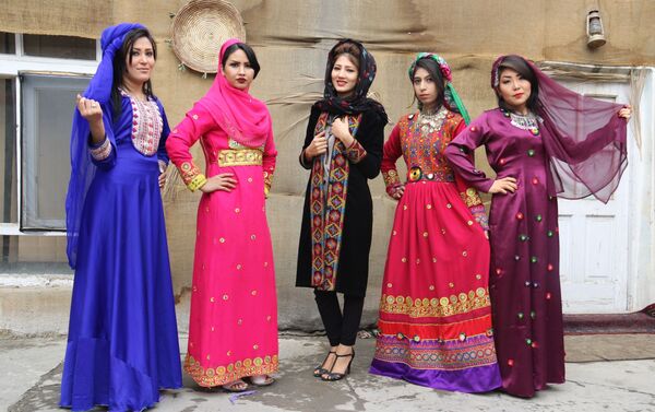 Девушки из модельного агентства в Кабуле, Афганистан - Sputnik Азербайджан