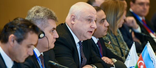 Председатель ПА ОБСЕ Георгий Церетели Председатель ПА ОБСЕ Георгий Церетели - Sputnik Азербайджан