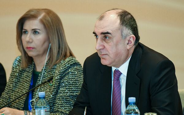 Министр иностранных дел Азербайджана Эльмар Мамедъяров - Sputnik Азербайджан