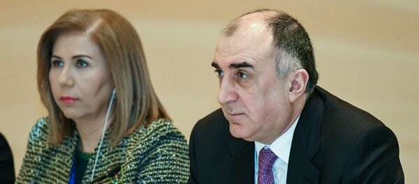 Министр иностранных дел Азербайджана Эльмар Мамедъяров - Sputnik Азербайджан
