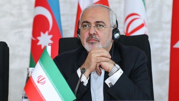 Глава внешнеполитического ведомства Ирана Джавад Зариф - Sputnik Азербайджан