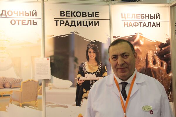 Главный врач санатория Гашалты Шахин Шахмалиевич Главный врач санатория Гашалты Шахин Шахмалиевич - Sputnik Азербайджан
