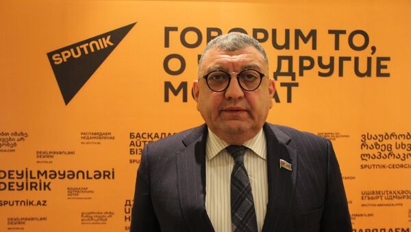 Алиев Рауф, зампредседатель Комитета Милли Меджлиса Азербайджанской Республики по труду и социальной политике - Sputnik Азербайджан