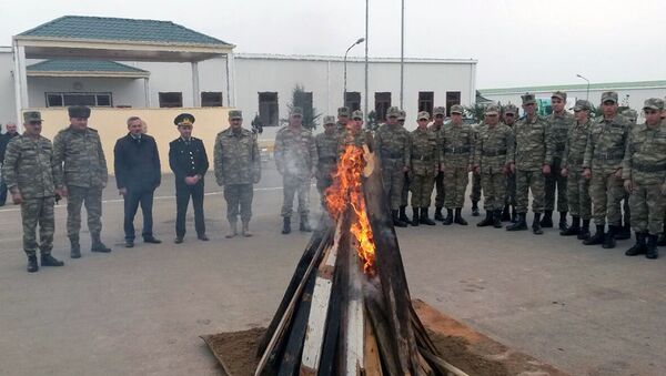 Представители Министерства Обороны и Военной Прокуратуры Азербайджанской Республики посетили воинские части - Sputnik Азербайджан