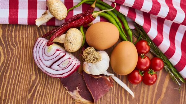 Мясо, яйца и овощи - Sputnik Азербайджан