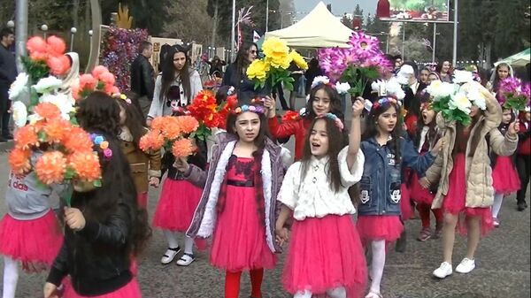 Праздник весны: как Новруз-байрам отметили азербайджанцы в Марнеули - Sputnik Азербайджан