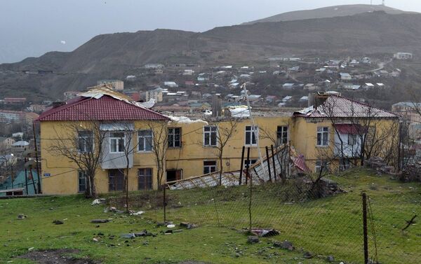 Последствия сильного ветра в Дашкесанском районе - Sputnik Азербайджан