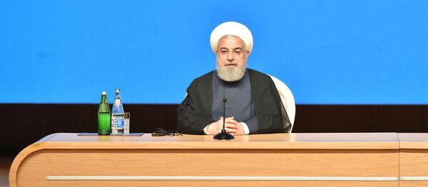 Президент Исламской Республики Иран Хасан Роухани Президент Исламской Республики Иран Хасан Роухани - Sputnik Азербайджан