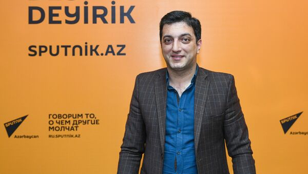 Молодой писатель Фарид Насибзаде - Sputnik Азербайджан