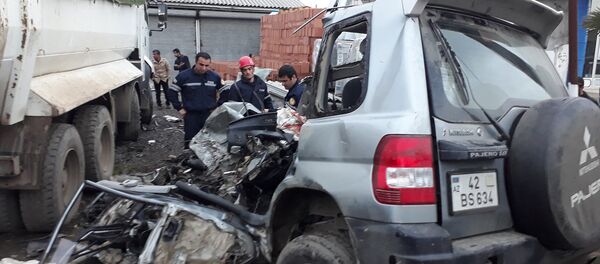 Авария в Лянкяране Авария в Лянкяране - Sputnik Азербайджан