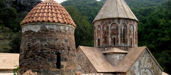Село Ванг Кельбаджарского района Азербайджана, архивное фото Село Ванг Кельбаджарского района Азербайджана, архивное фото - Sputnik Азербайджан