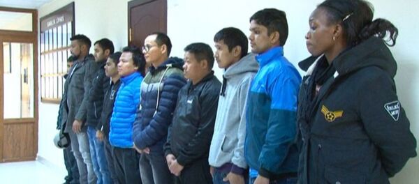 Задержанные в Баку граждане Непала Задержанные в Баку граждане Непала - Sputnik Азербайджан