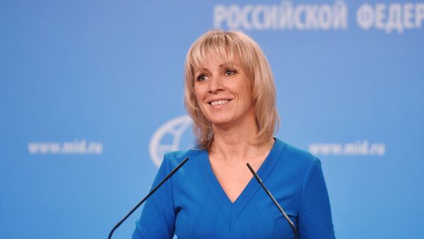 Официальный представитель министерства иностранных дел России Мария Захарова - Sputnik Azərbaycan