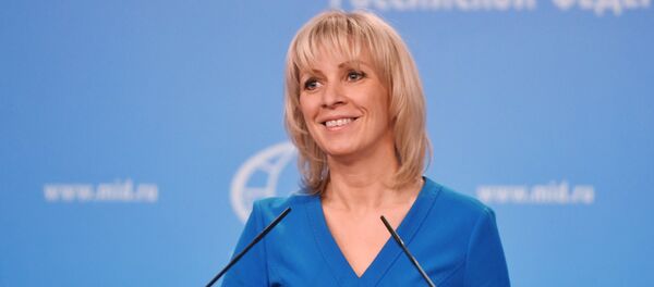 Официальный представитель министерства иностранных дел России Мария Захарова Официальный представитель министерства иностранных дел России Мария Захарова - Sputnik Азербайджан