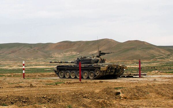 “Ən yaxşı tank heyəti” adı uğrunda yarışlar keçirilir - Sputnik Azərbaycan