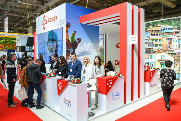 17-я Азербайджанская Международная Выставка Туризм и Путешествия AITF-2018 - Sputnik Азербайджан