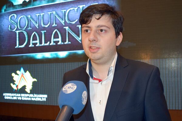 Создатель проекта Последний тупик, руководитель AzDimension Фарид Ахвердиев Создатель проекта Последний тупик, руководитель AzDimension Фарид Ахвердиев - Sputnik Азербайджан